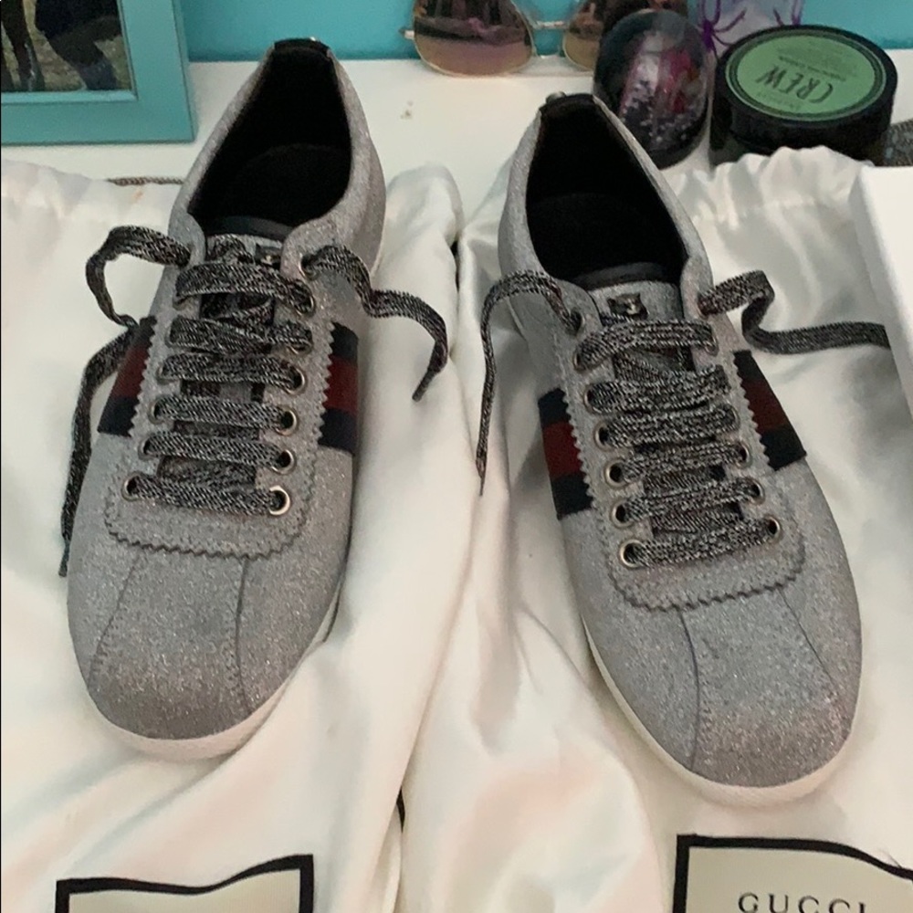 Gucci gym shoes US size 7